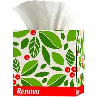 Pañuelos higiénicos Navidad paquete 50 unidades - Renova