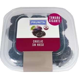 Ciruela pasa sin hueso tamaño gigante tarrina 350 g - Prunita