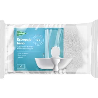 Estropajo fibra blanca baño envase 1 unidad - El Corte Ingles