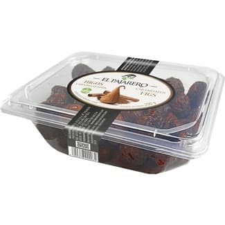 Higos secos caramelizados sin gluten tarrina 200 g - El Pajarero