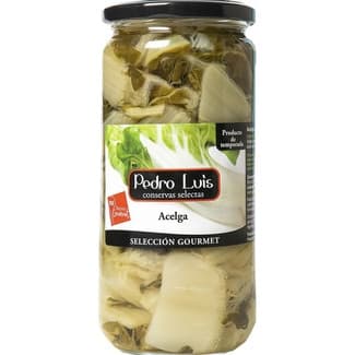 Acelga selección gourmet frasco 425 g neto escurrido - Pedro Luis