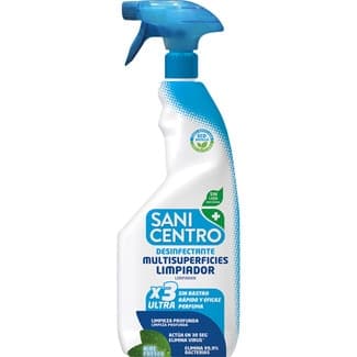 Limpiador multisuperficies sin lejía x3 Ultra aire fresco pistola 750 ml - Sanicentro