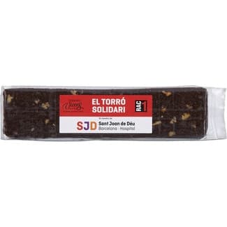Turrón de brownie con nueces pecanas tableta 300 g - Vicens
