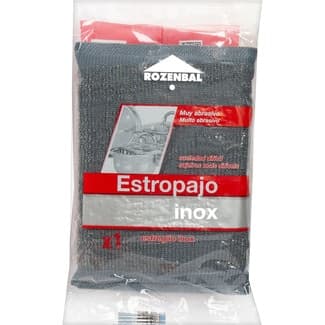 Estropajo inox bolsa 1 unidad - Rozenbal