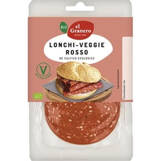 Bio Lonchi-Veggie lonchas sabor salami ecológicas y veganas envase 100 g - El Granero Integral