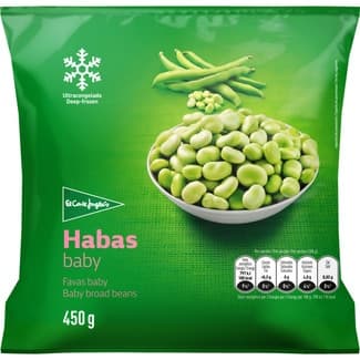 Habas baby bolsa 450 g - El Corte Ingles