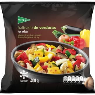 Salteado de verduras asadas bolsa 400 g - El Corte Ingles