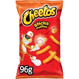 Snack sticks sabor a queso bolsa 96 g - Cheetos