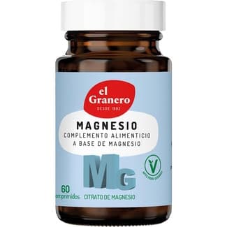 Citrato de magnesio bote 60 comprimidos - El Granero