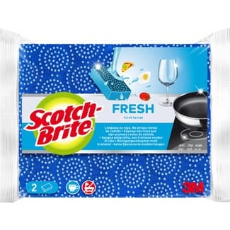 Estropajo laminado Fresh no raya paquete 2 unidades - Scotch Brite
