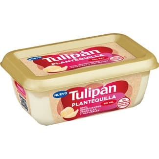 Plantequilla sin sal tarrina 200 g - Tulipan