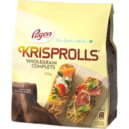 Panecillos suecos integrales paquete 225 g - Krisprolls