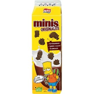 The Simpsons minis galletas chocolateadas paquete 275 g - Arluy