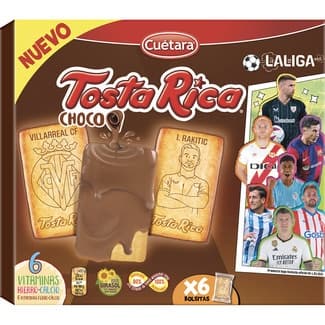 Choco galletas de desayuno con chocolate paquete 210 g - Cuetara Tosta Rica