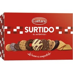 Galletas surtidas estuche 420 g - Cuetara