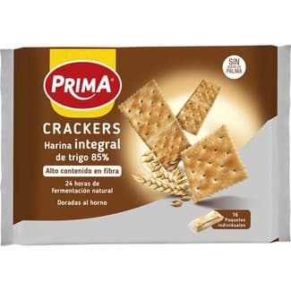Crackers integrales paquete 500 g - Prima