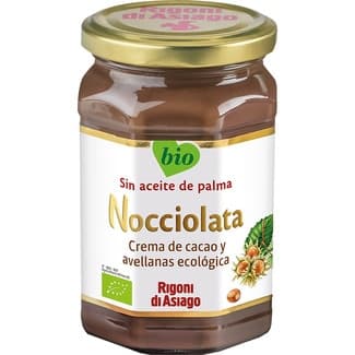 Nocciolatta crema de cacao y avellanas ecológica frasco 270 g - Rigoni Di Asiago