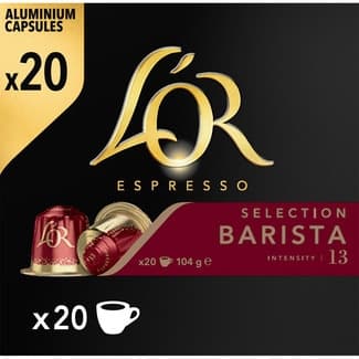 Café Barista intensidad 13 estuche 20 cápsulas - L'or Espresso