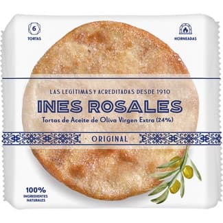 Tortas de aceite 6 unidades paquete 180 g - Ines Rosales