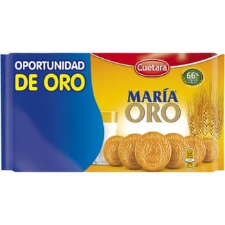 Galletas de desayuno con 66% de cereales paquete 900 g - Cuetara Maria Oro