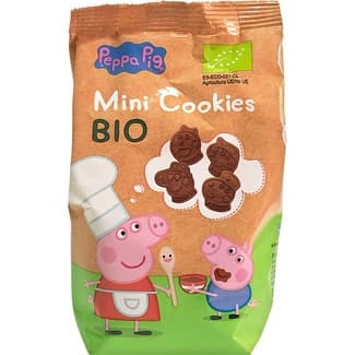 Galletas ecológicas con cacao bolsa 100 g - Peppa Pig