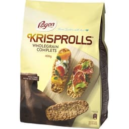 Panecillos suecos integrales paquete 400 g - Krisprolls