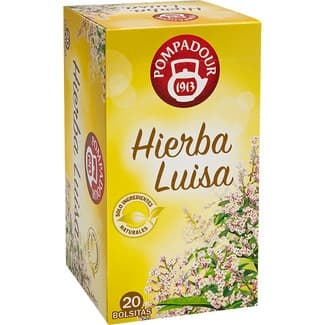 Infusión de hierba luisa estuche 20 bolsitas - Pompadour
