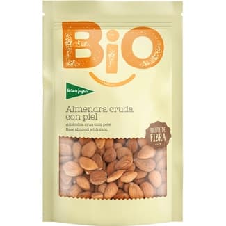 Almendra cruda con piel ecológica bolsa 200 g - El Corte Ingles Bio