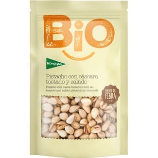 Pistachos con cascara ecológicos bolsa 200 g - El Corte Ingles Bio