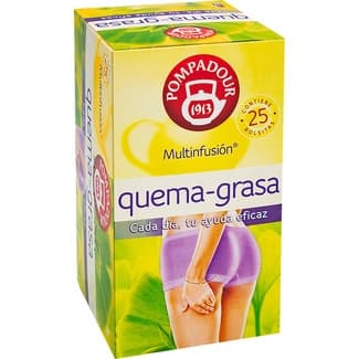 Quema-grasa multinfusión estuche 20 bolsitas - Pompadour