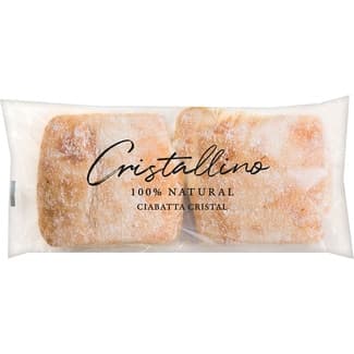 Pan chapata cristal 100% natural bolsa 190 g - Cristallino