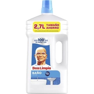 Limpiador de baño aroma fresco botella 2,7 l - Don Limpio