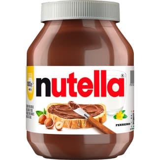 Crema de cacao y avellanas formato familiar tarro 1 kg - Nutella