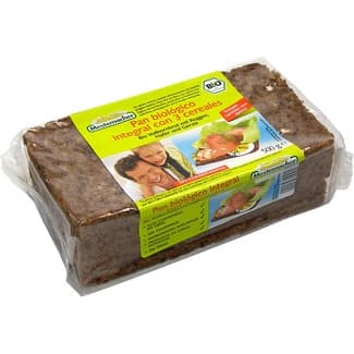 Pan ecológico integral con 3 cereales paquete 500 g - Mestemacher