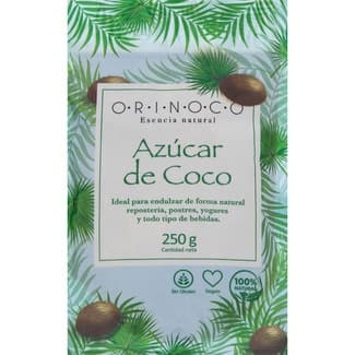 Azúcar de coco sin gluten 250 g - Orinoco