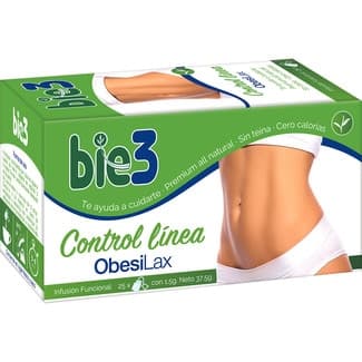 Control Línea Obesilax infusión sin teína cero calorías estuche 25 bolsitas - Bio3