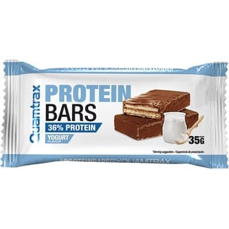 Barritas de proteínas con sabor a chocolate y avellanas unidad 35 g - Quamtrax