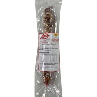 Chorizo vela extra picantón al vacío peso aproximado pieza 250 g - Ledesma