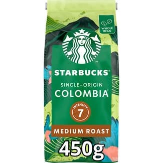 Origen Colombia café en grano medium roast intensidad 7 bolsa 450 g - Starbucks