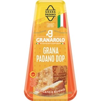 Queso italiano de vaca DOP Grana Padano cuña 200 g - Granarolo