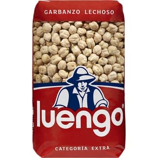 Garbanzo lechoso paquete 1 kg - Luengo