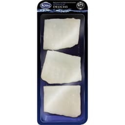 Delicias de bacalao ultracongelado al punto de sal bandeja 350 g neto escurrido - Royal