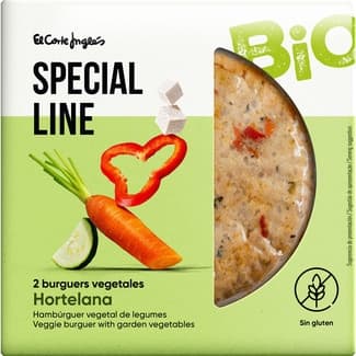 Bio hamburguesa hortelana sin gluten envase 200 g - Special Line El Corte Ingles