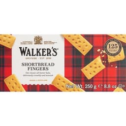 Shortbread Fingers galletas de mantequilla estuche 250 g - Walkers