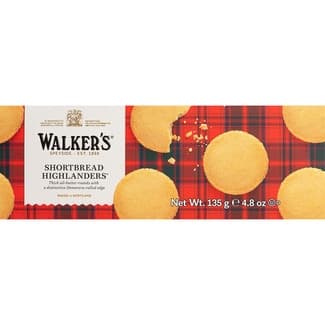 Shortbread Highlanders galletas de mantequilla estuche 135 g - Walkers