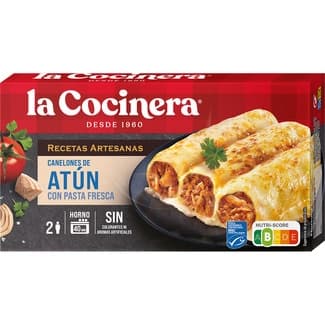 Canelones de atún estuche 500 g - La Cocinera Recetas Artesanas