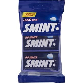 Caramelos duros sin gluten y sin azúcar sabor menta pack 2 unidades 35 g - Smint