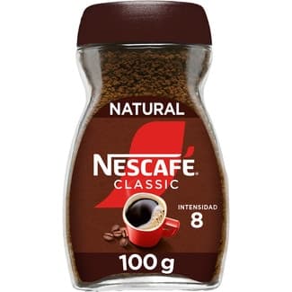 Café soluble natural intensidad 8 frasco 100 g - Nescafe Classic