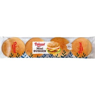 Pan mini hamburguesas bolsa 190 g - Dulcesol