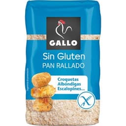 Pan rallado sin gluten bolsa 300 g - Gallo